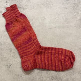 2026061 - Hand Dyed & Machine Knitted Adult Socks